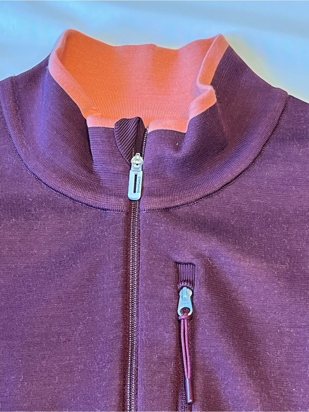Smartwool Intraknit 250 Merino Wool Quarter Zip Base Layer Top M - Picture 8 of 12